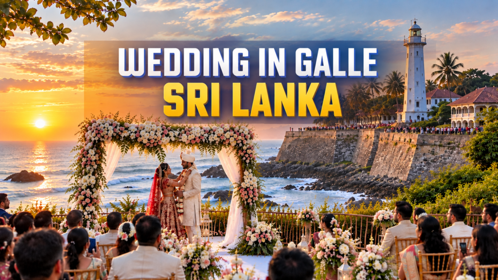 Destination wedding in Galle
